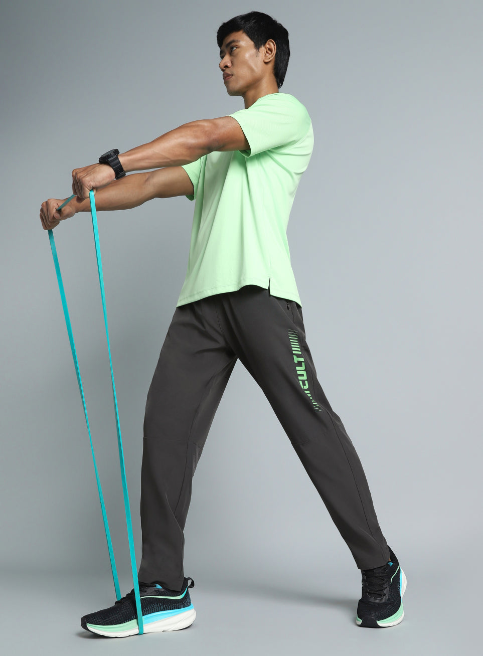 Men's Dark Grey Train All Format Training Trackpant