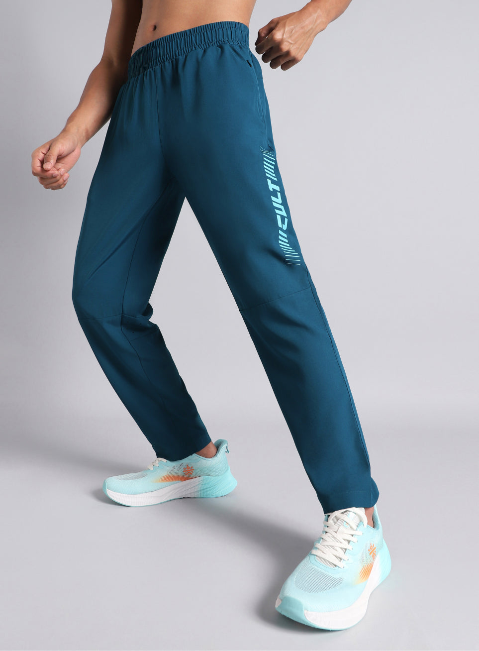 Men's Teal Train All Format Training Trackpants