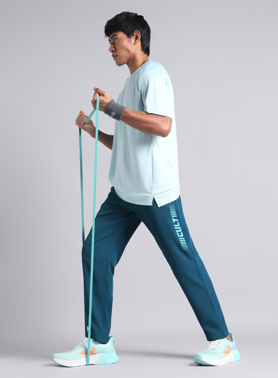 Men's Teal Train All Format Training Trackpants