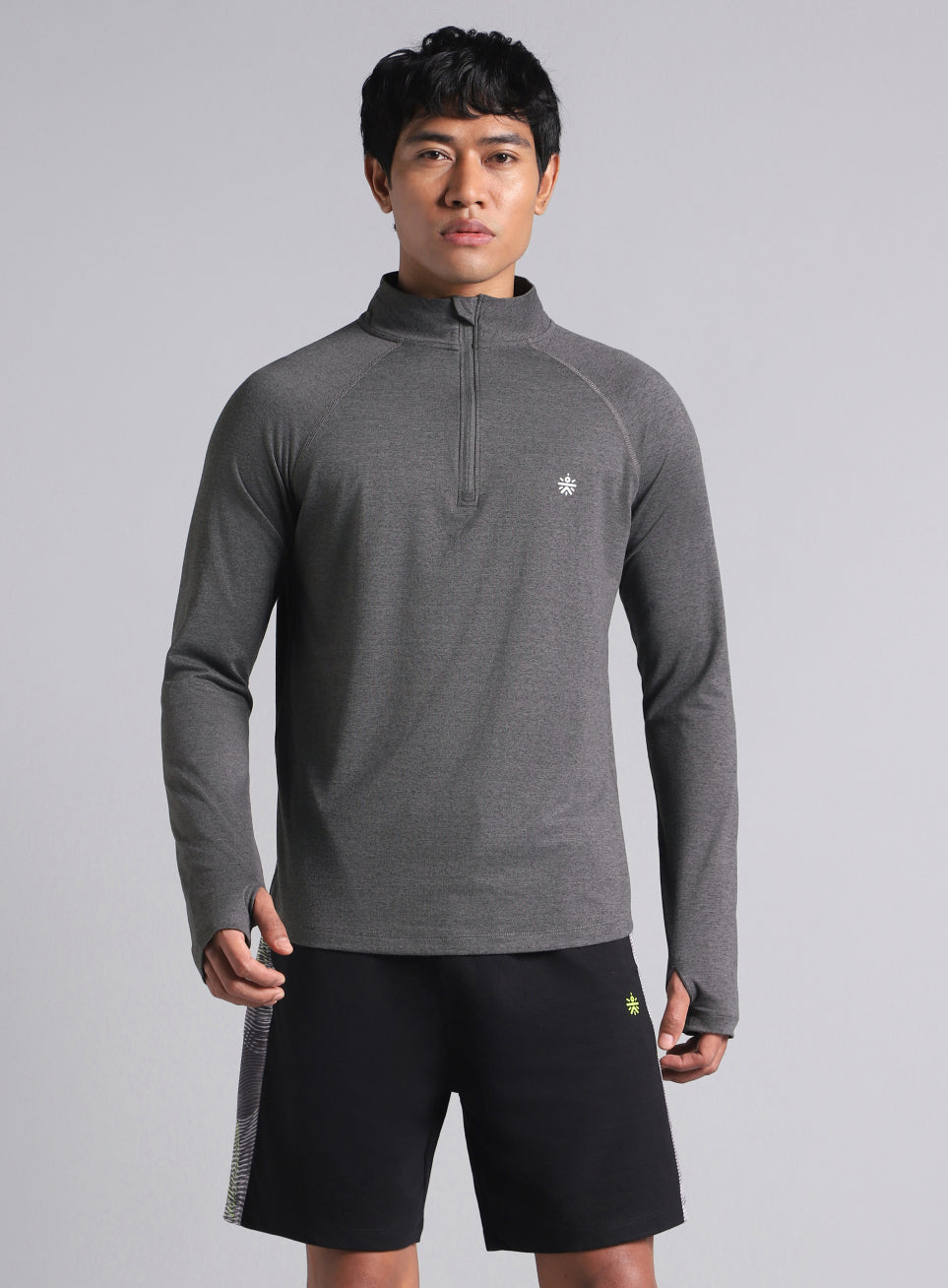 Men's Black Training Sculpted All Weather Jacket