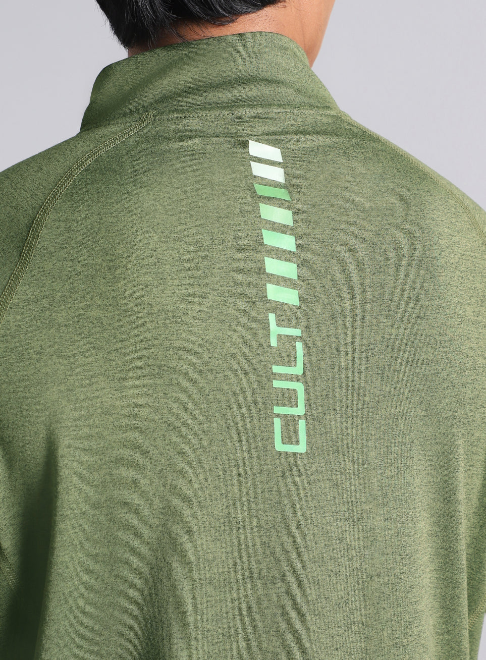 Men's Neon Green Training Sculpted All Weather Jacket