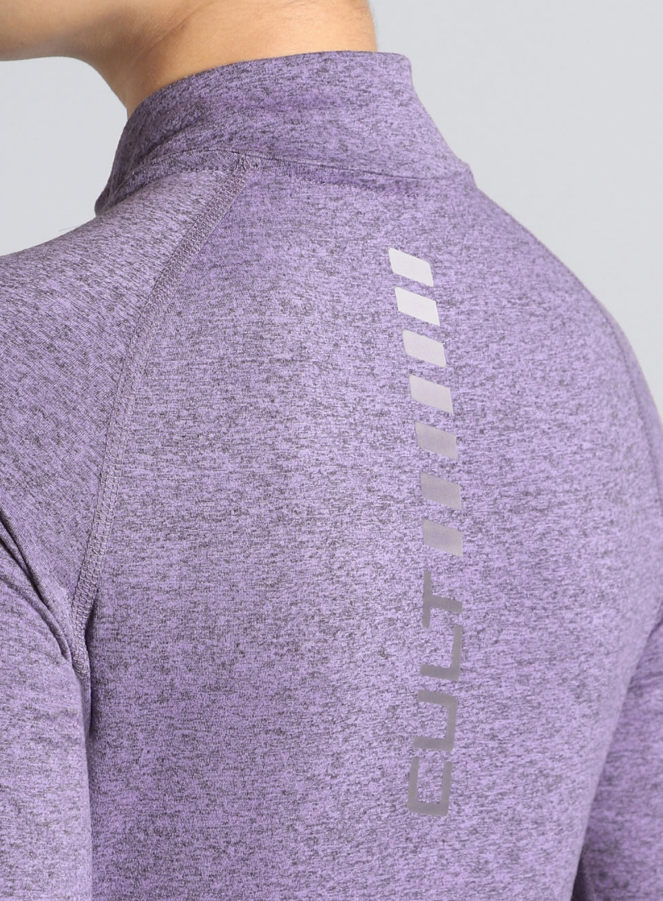 Women's Purple Half Zip All Weather Performance Jacket