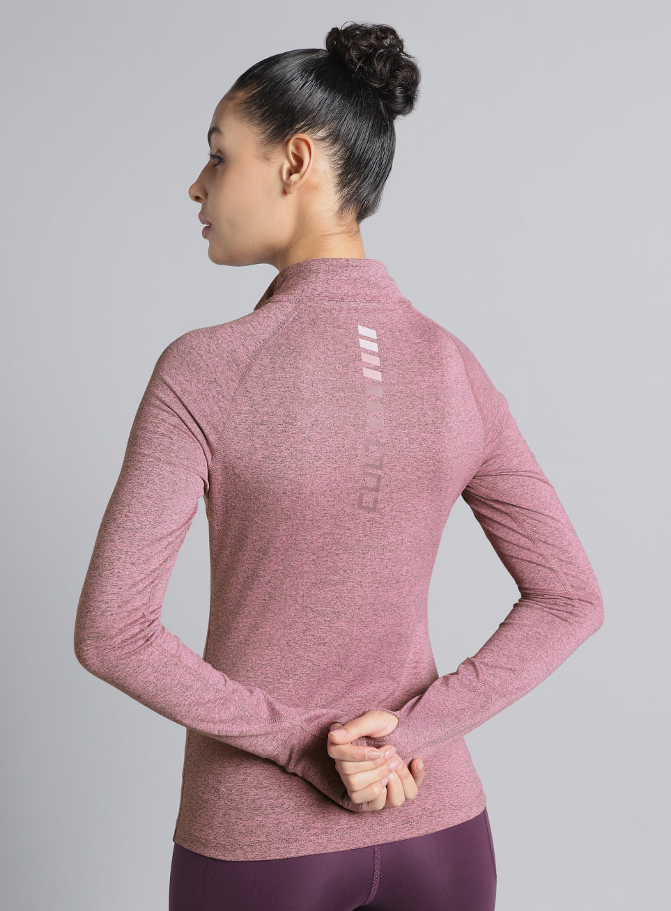 Women's Pink Half Zip All Weather Performance Jacket