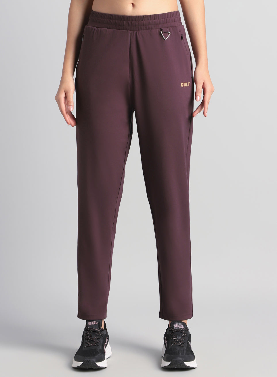 Women's Maroon All Day Travel Pants
