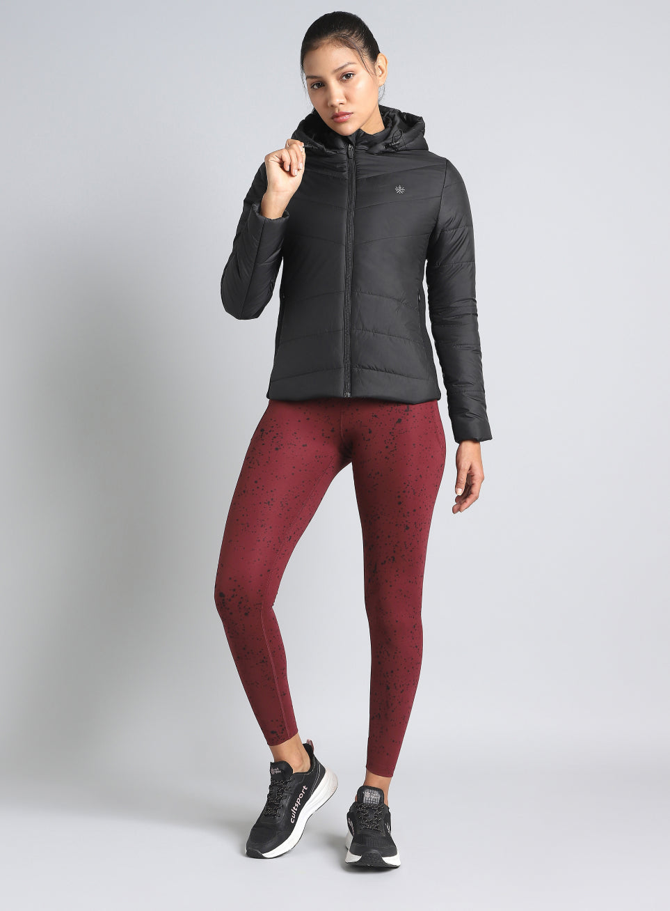 Women's Black Puffer Jacket