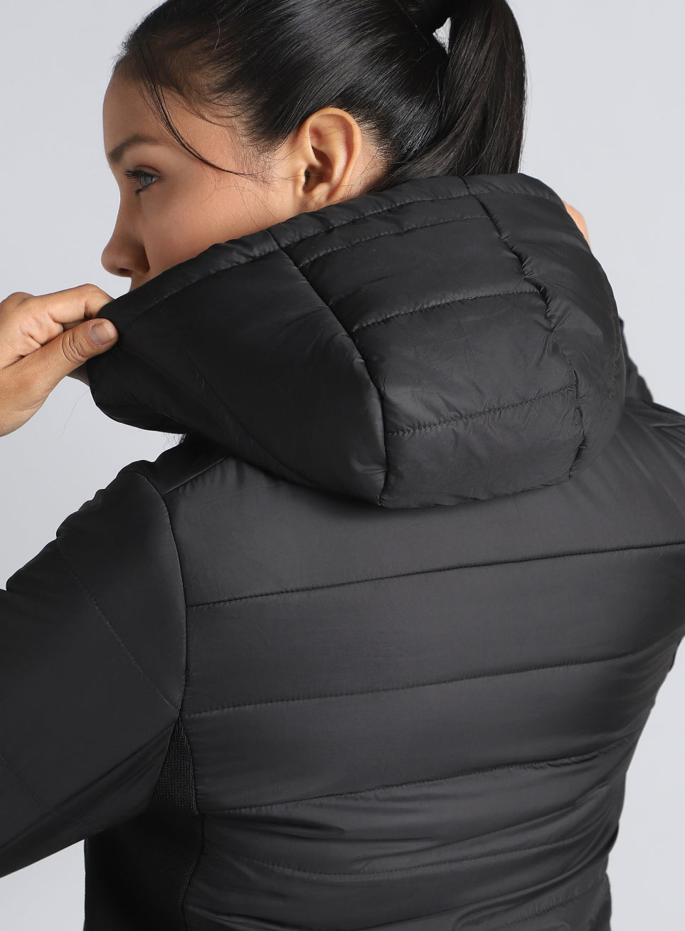 Women's Black Puffer Jacket