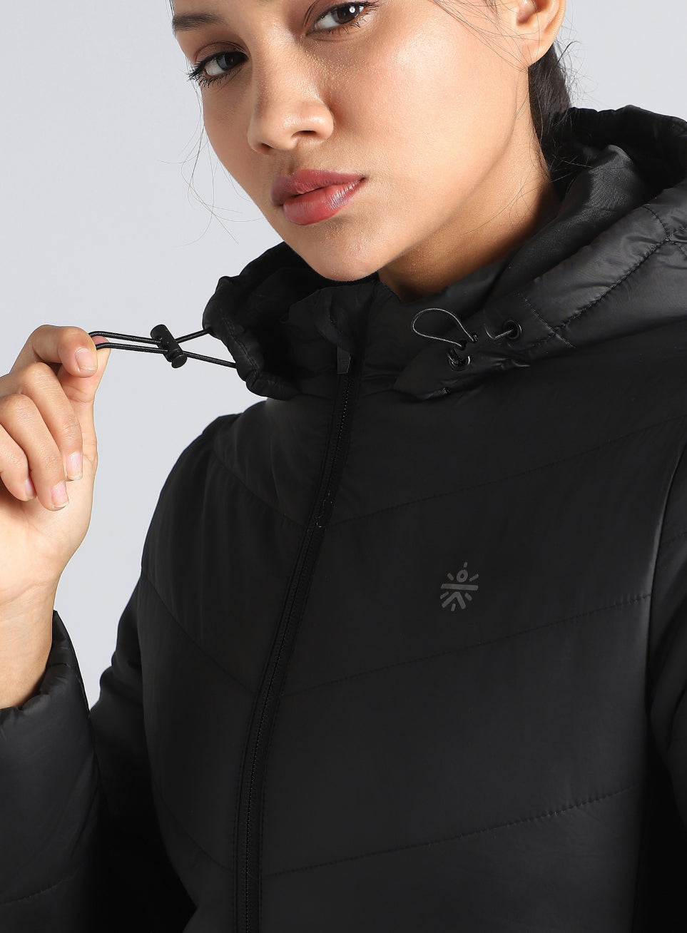 Women's Black Puffer Jacket