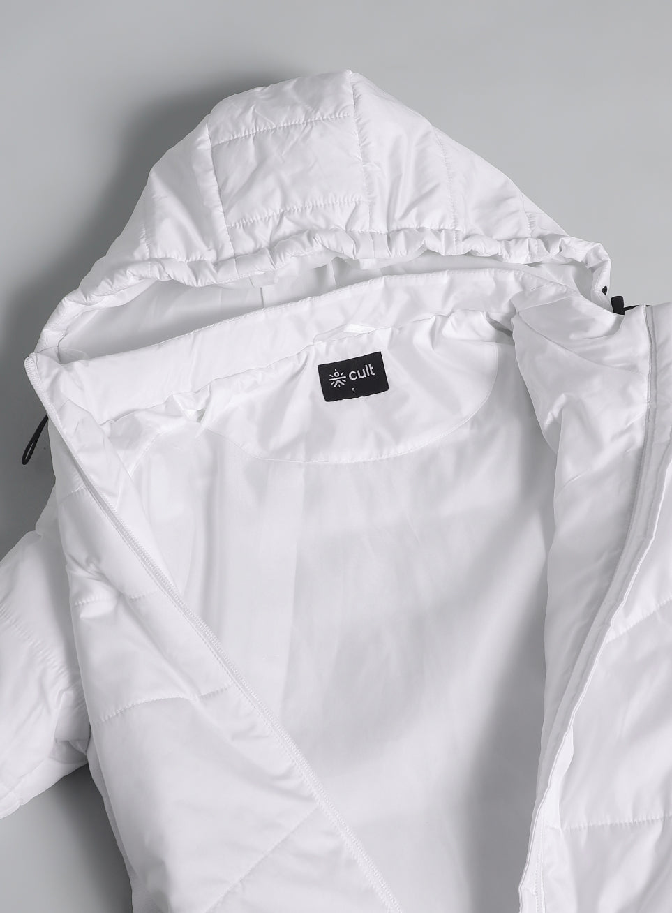 Women's White Puffer Jacket