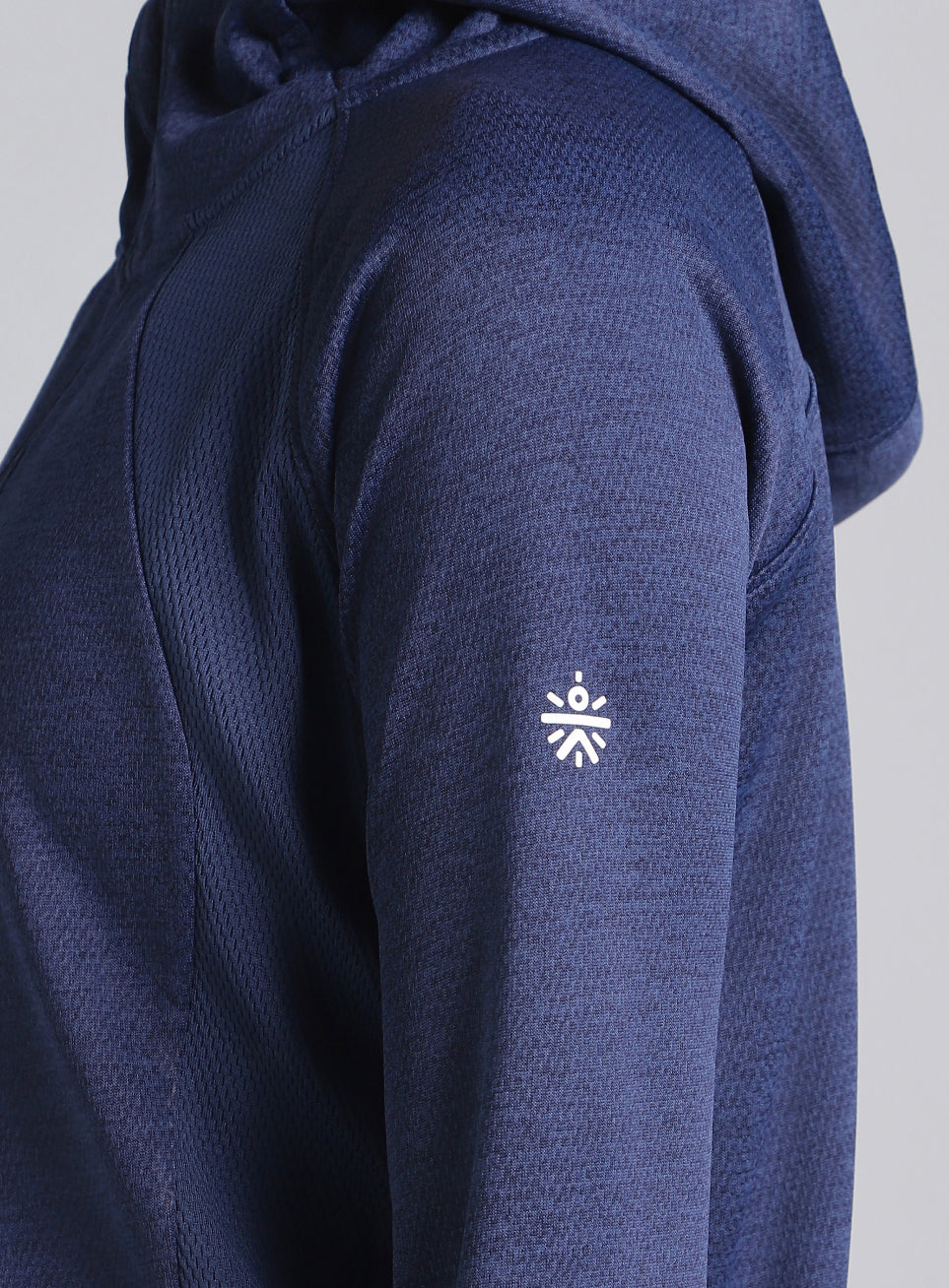 Women's Blue Work it Out Training Cropped Jacket