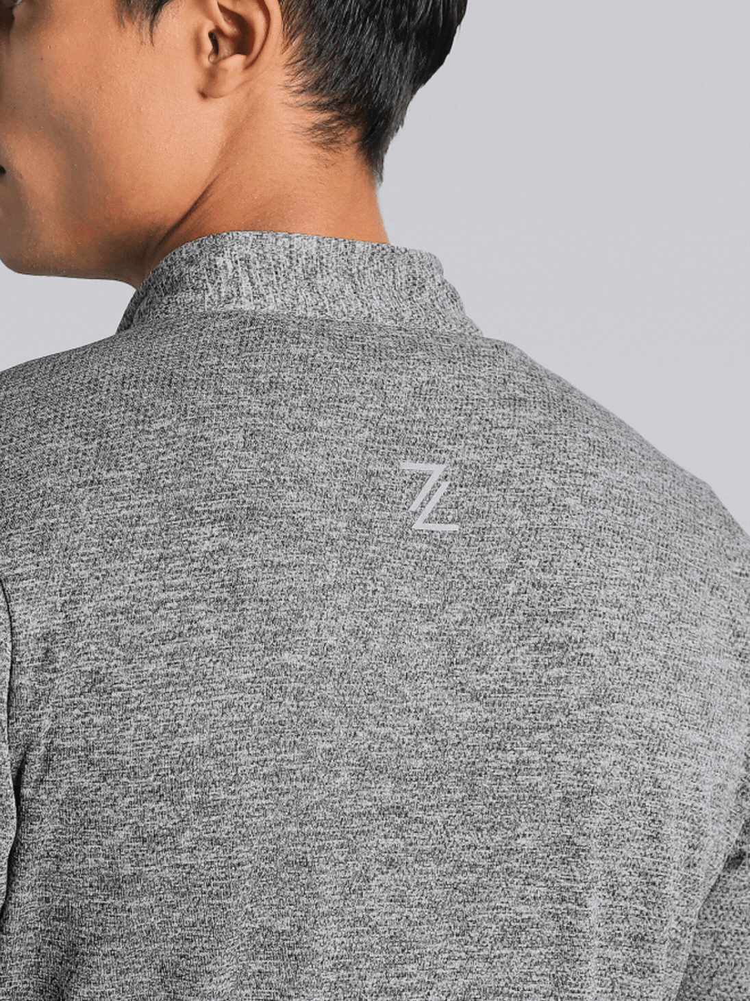 Men's Dark Grey Run Elevate All Weather Jacket