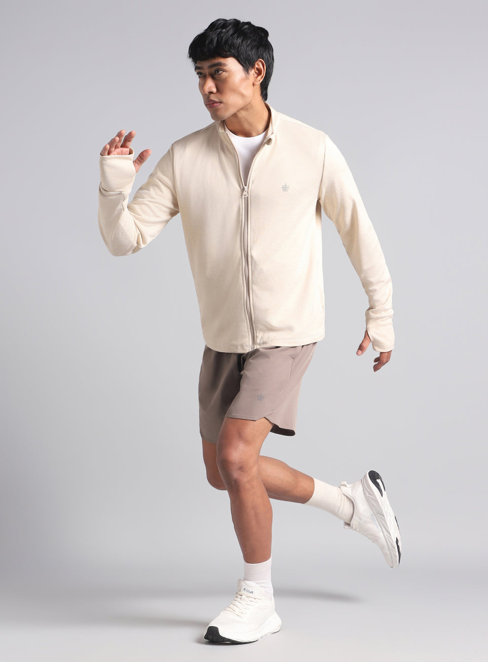 Men's Off White Run Elevate All Weather Jacket