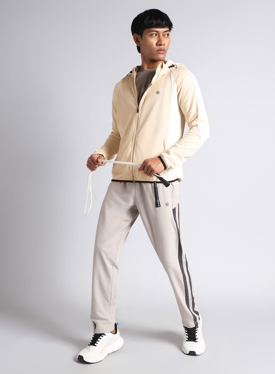 Men's Off-White HIIT Training Jacket