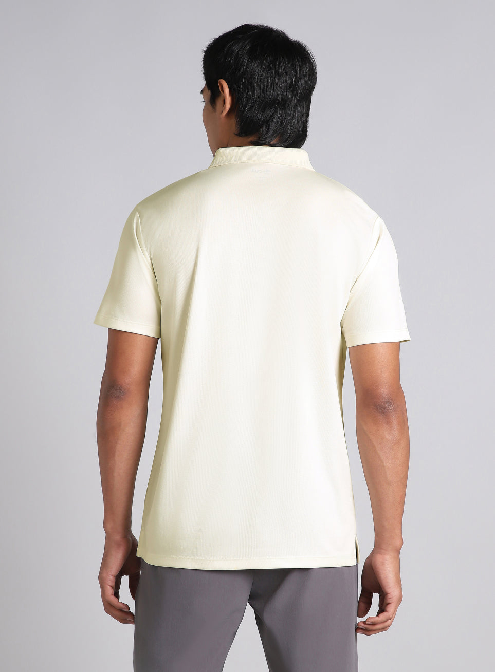 Men's Off White Performance Polo T-shirt