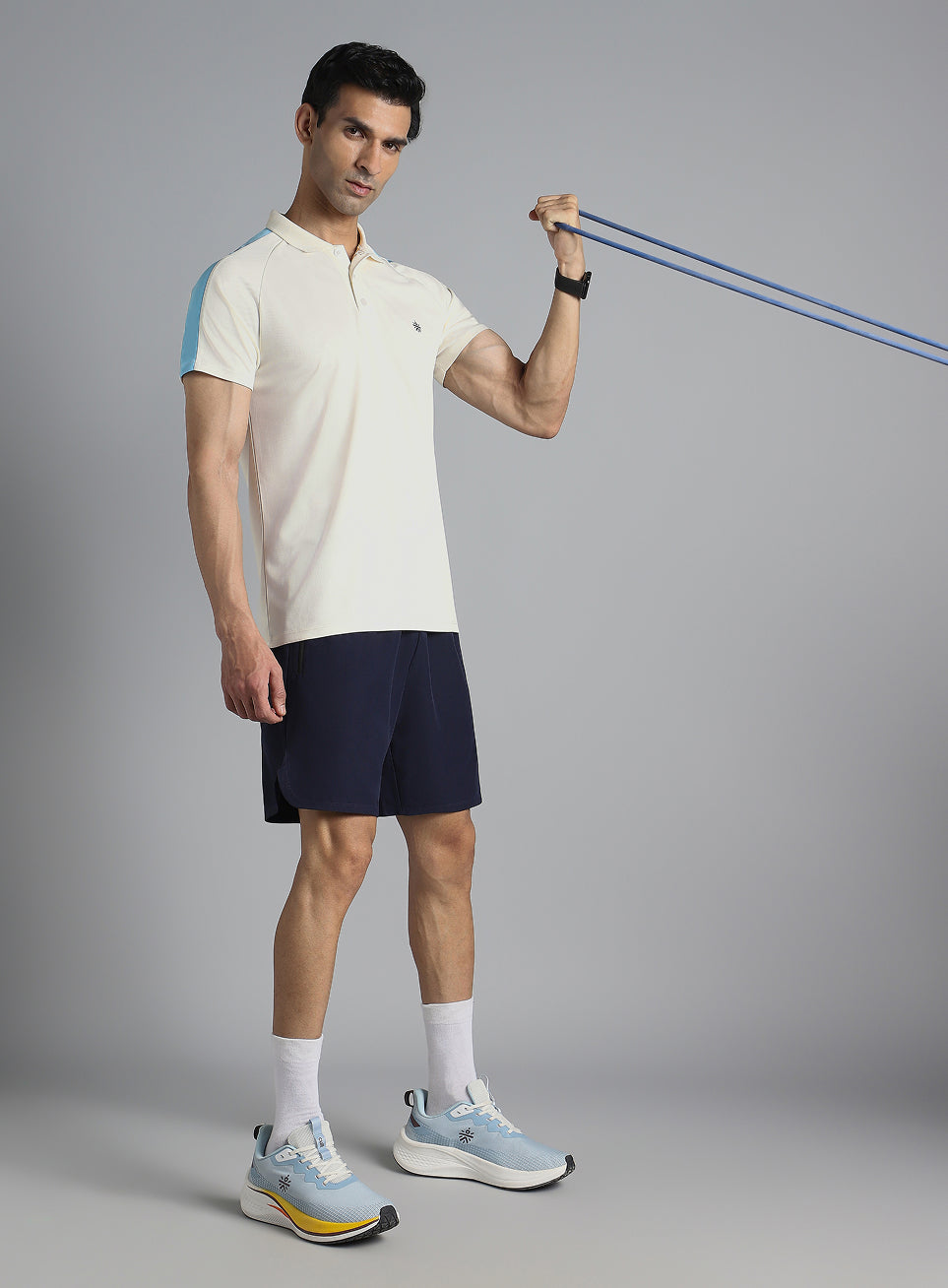 Men's Off White Performance Essential Polo T-shirt