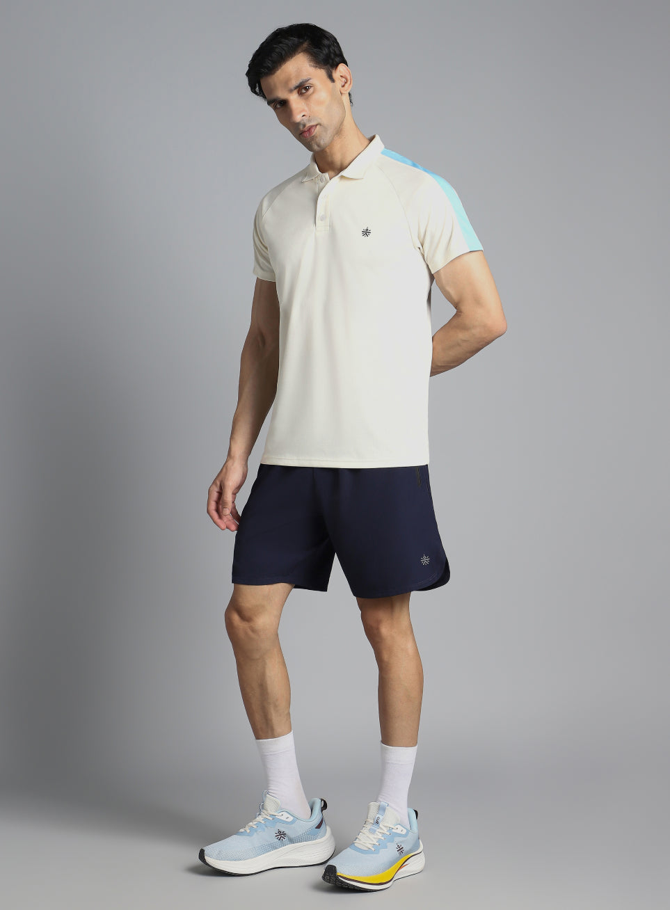 Men's Off White Performance Essential Polo T-shirt