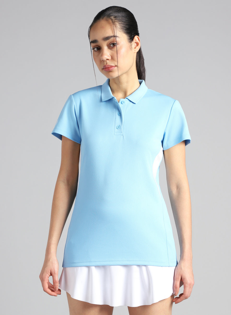 Women's Sky Blue True Performance Polo T-shirt