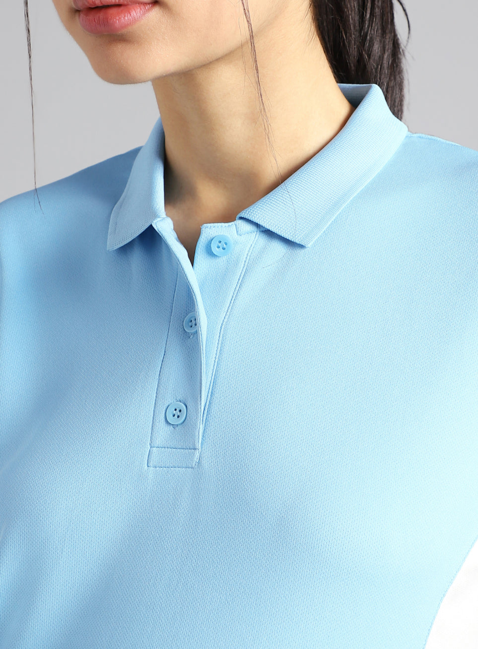 Women's Sky Blue True Performance Polo T-shirt