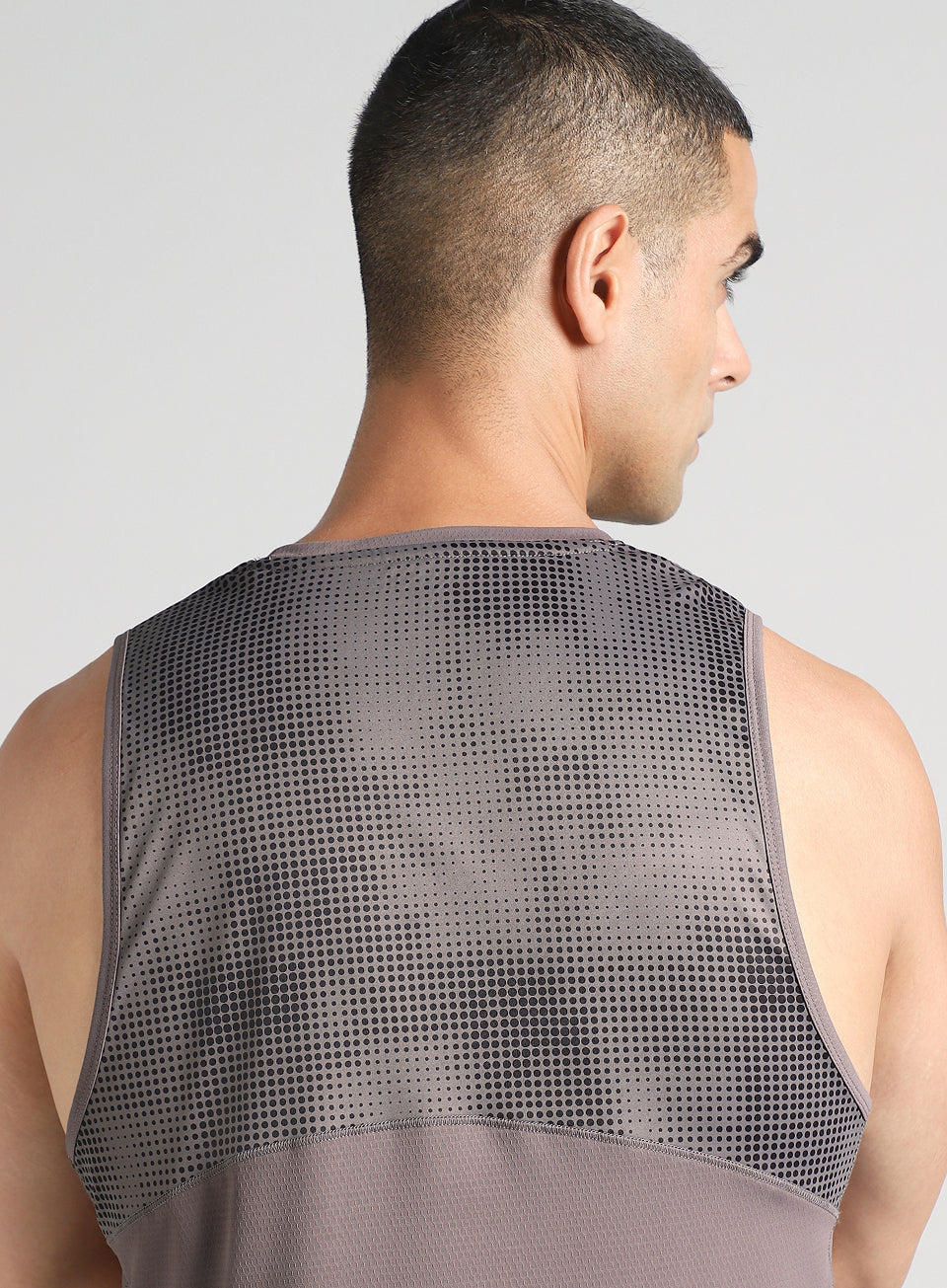 Men's Dark Grey Training Muscle Tank