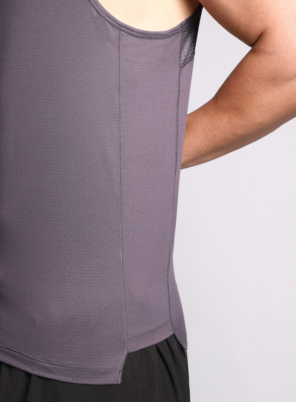 Men's Dark Grey Training Muscle Tank