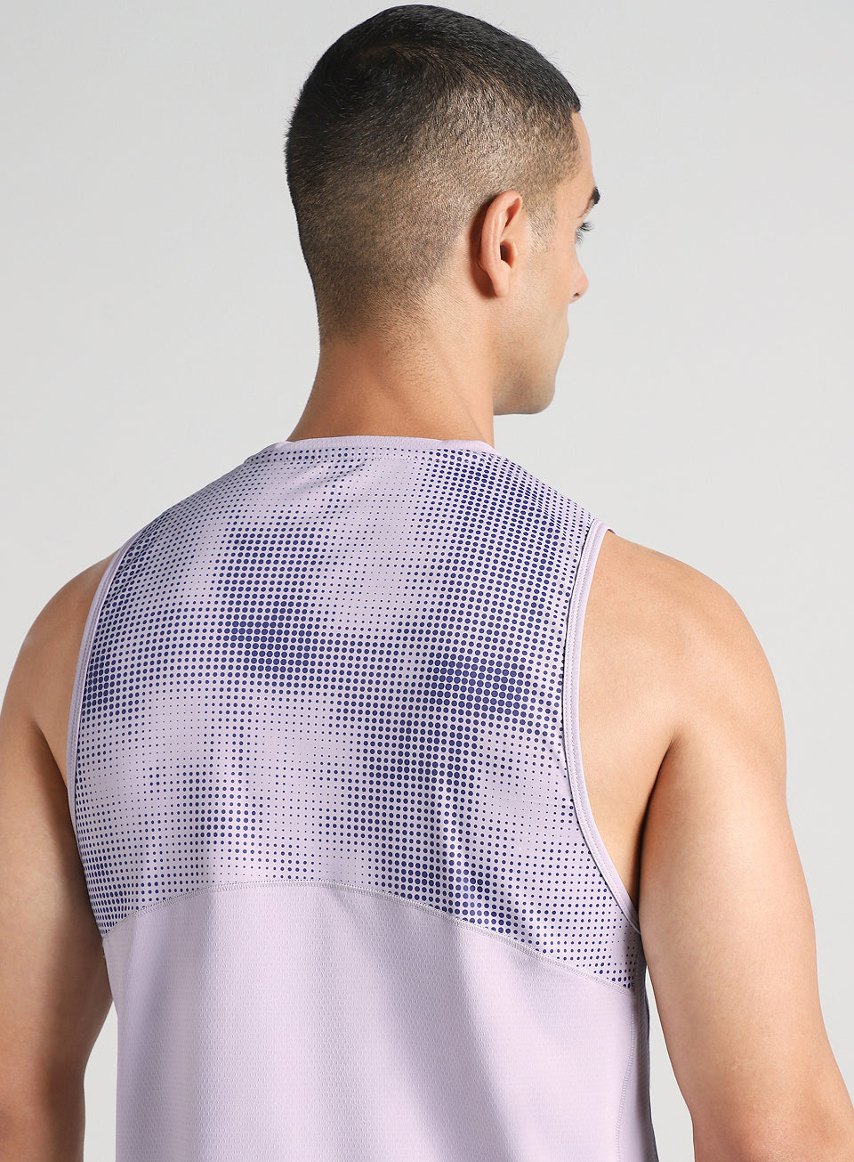 Men's Purple Training Muscle Tank
