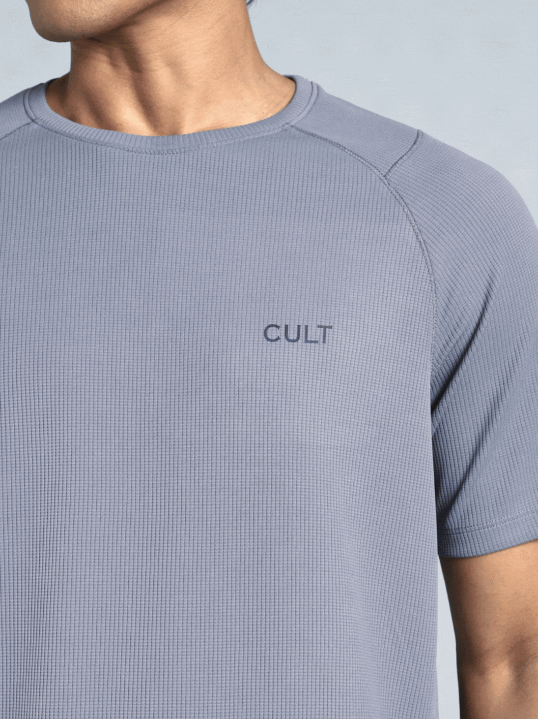 Men's Sky Blue All Format Training T-shirt