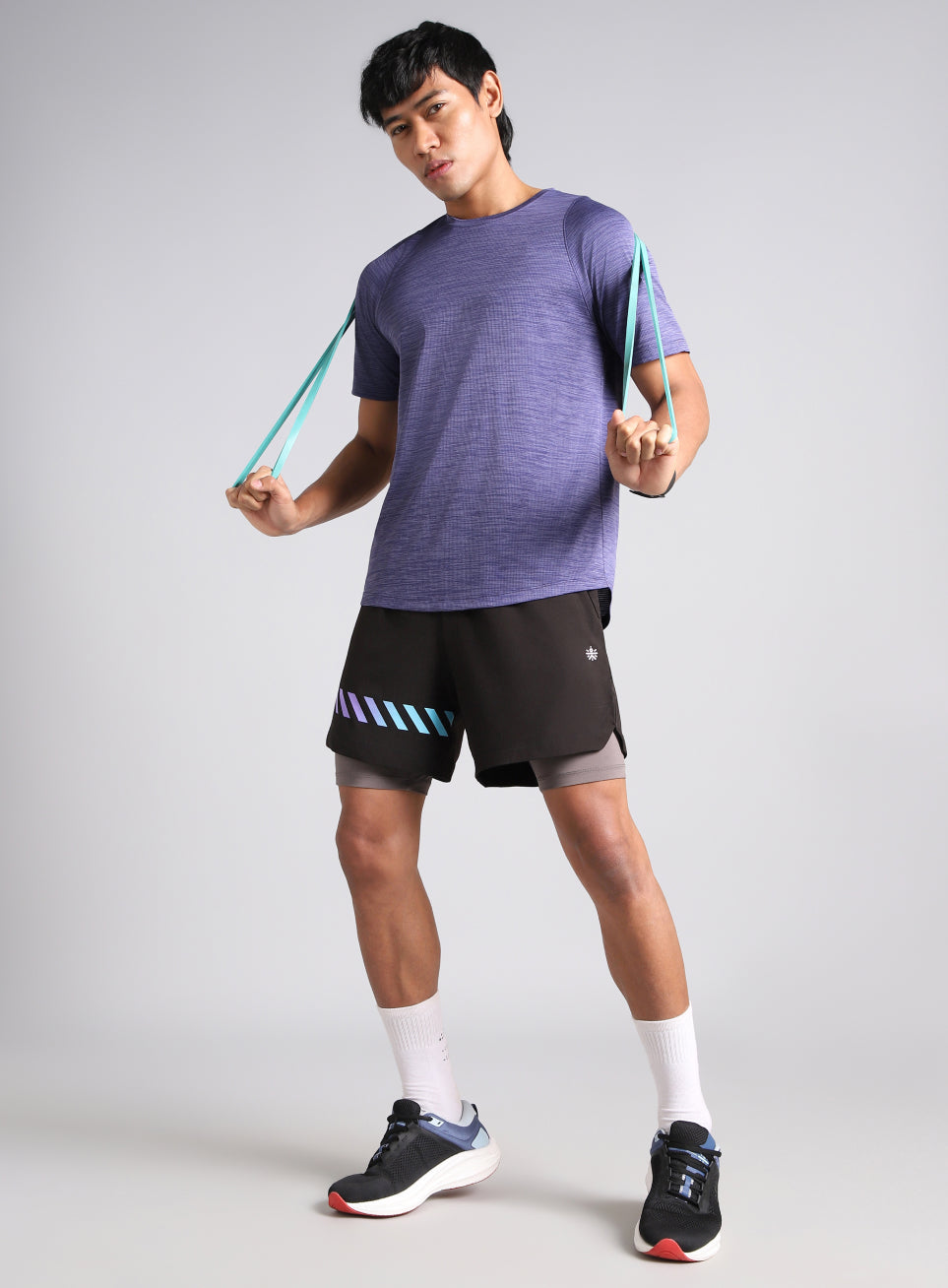 Men's Purple Training Elevate Sculpt T-shirt