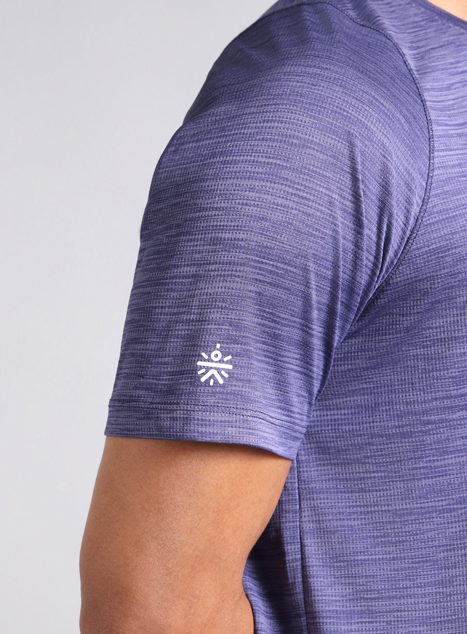 Men's Purple Training Elevate Sculpt T-shirt