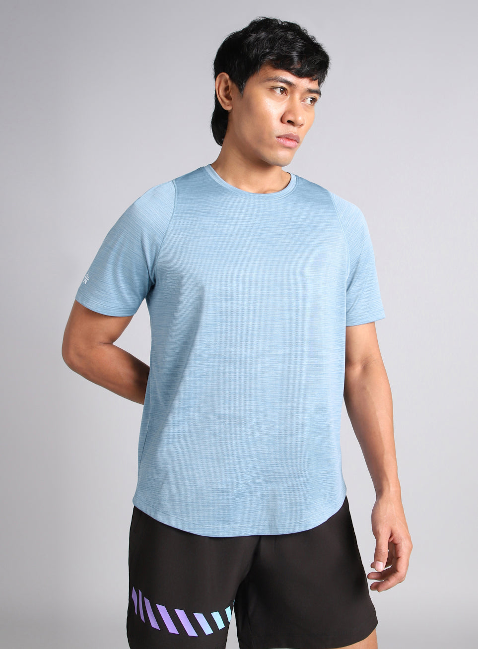 Men's Blue Training Elevate Sculpt T-shirt