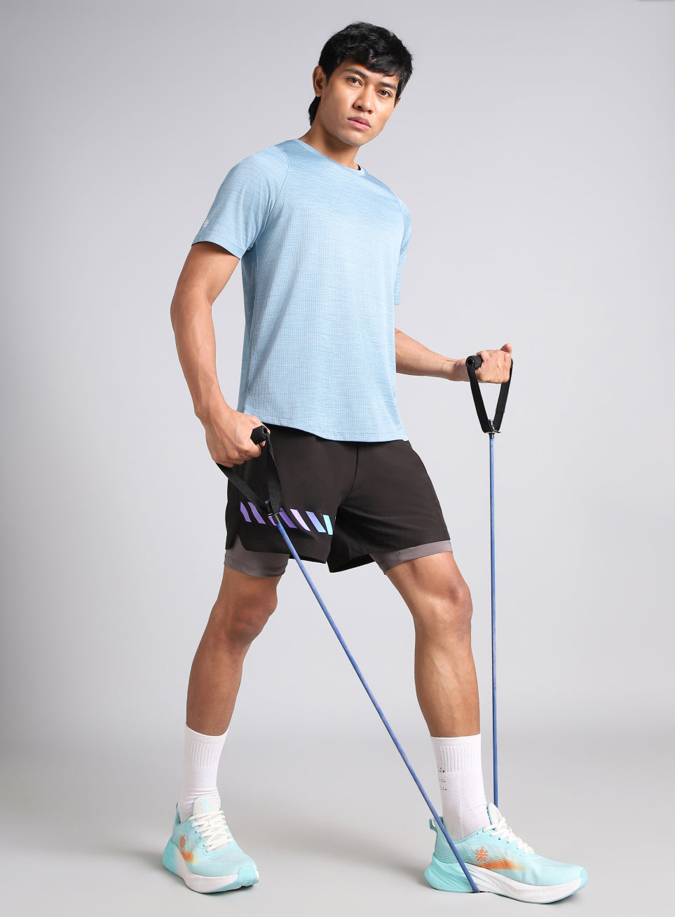 Men's Blue Training Elevate Sculpt T-shirt