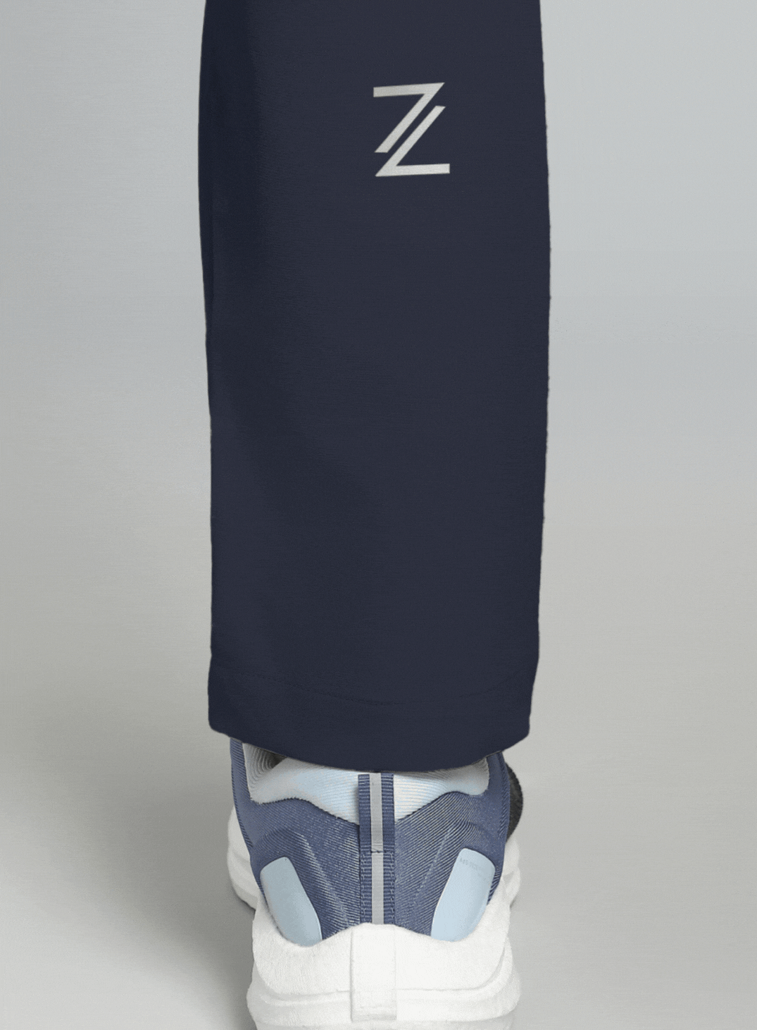 Men's Navy Pace Up Running Trackpants