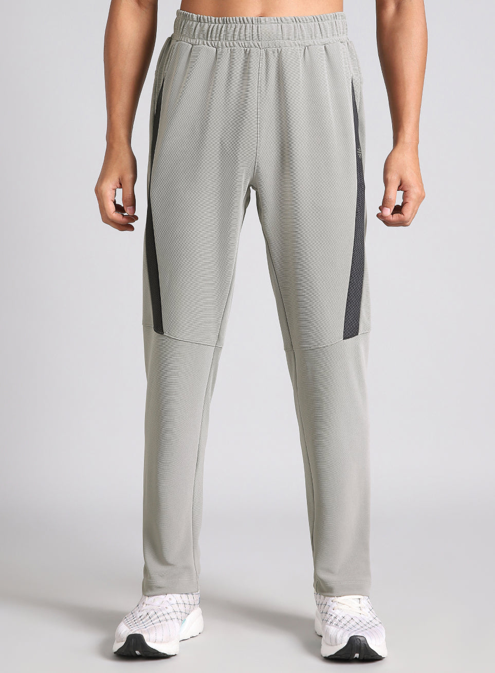 Men's Grey Runner Essential Trackpants
