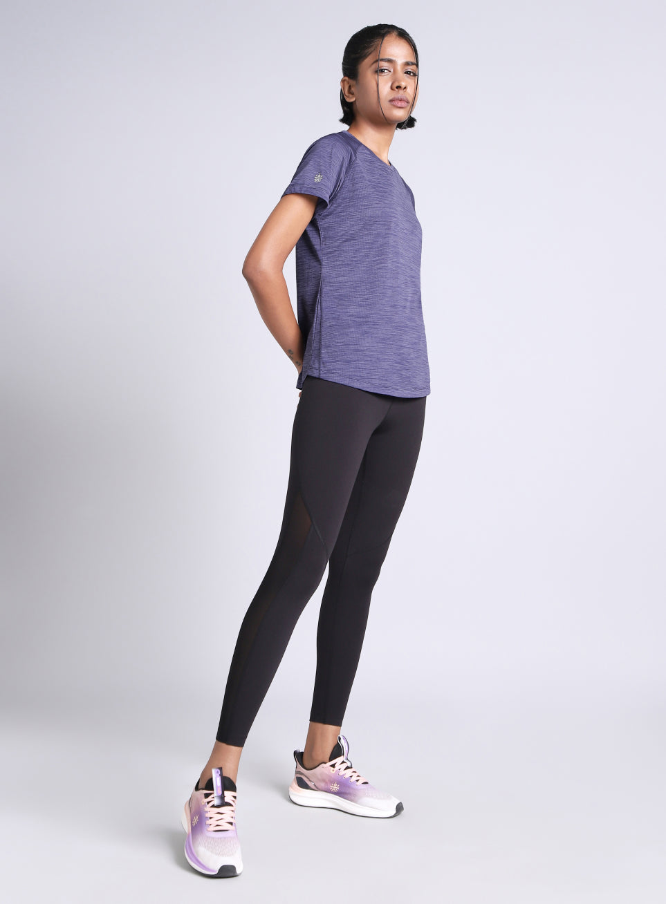 Women's Blue Training Elevate Sculpt T-shirt