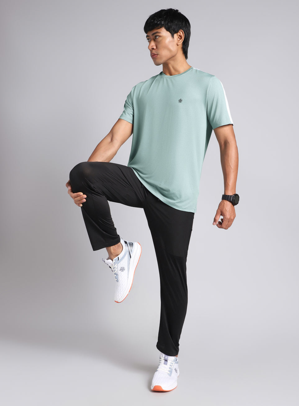 Men's Sea Green Pop Active T-shirt