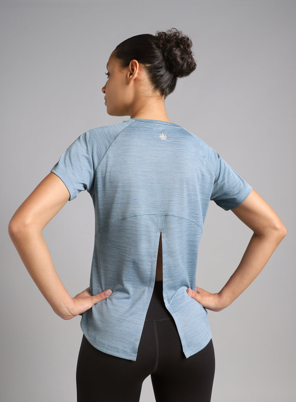 Women's Blue Flow HIIT Top