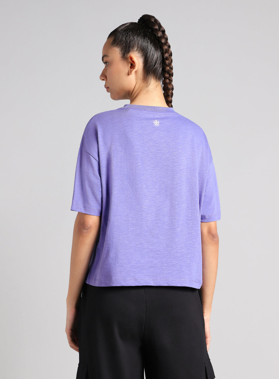 Women's Purple Sports Club T-shirt