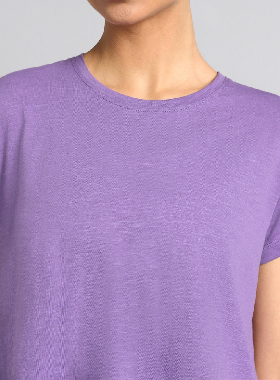 Women's Purple Yoga Flow Top
