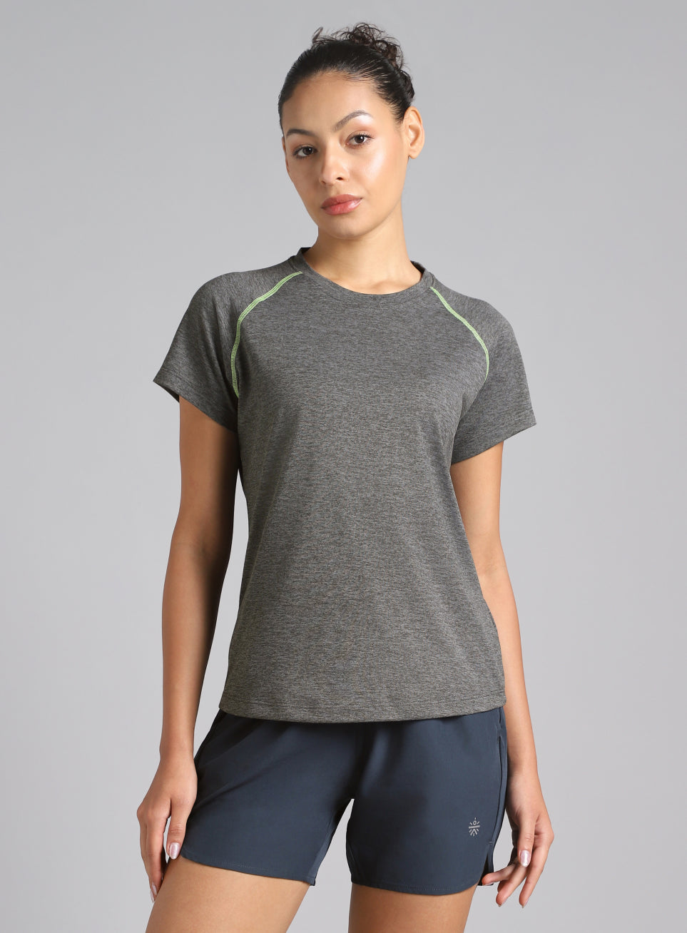 Women's Muscle Flex Dark Grey COMFORtech™ T-shirt