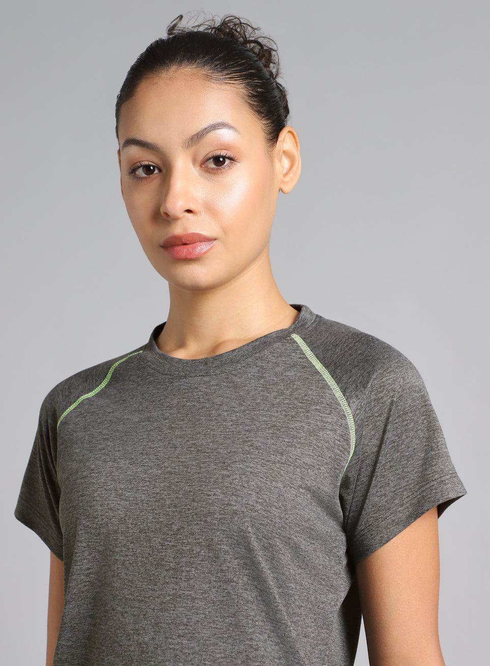 Women's Muscle Flex Dark Grey COMFORtech™ T-shirt