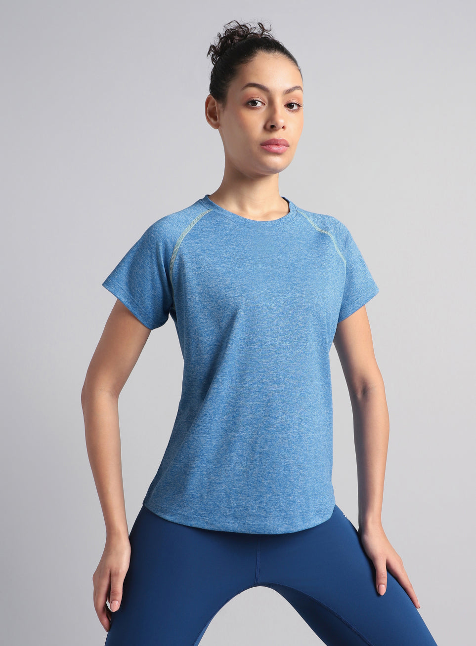 Women's Muscle Flex Blue COMFORtech™ T-shirt