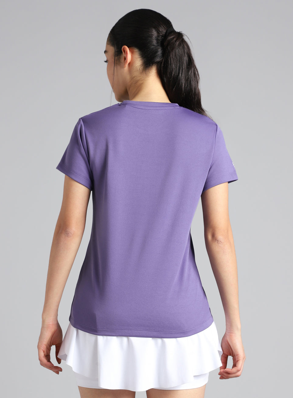 Women's Purple Graphic Play Performance T-shirt