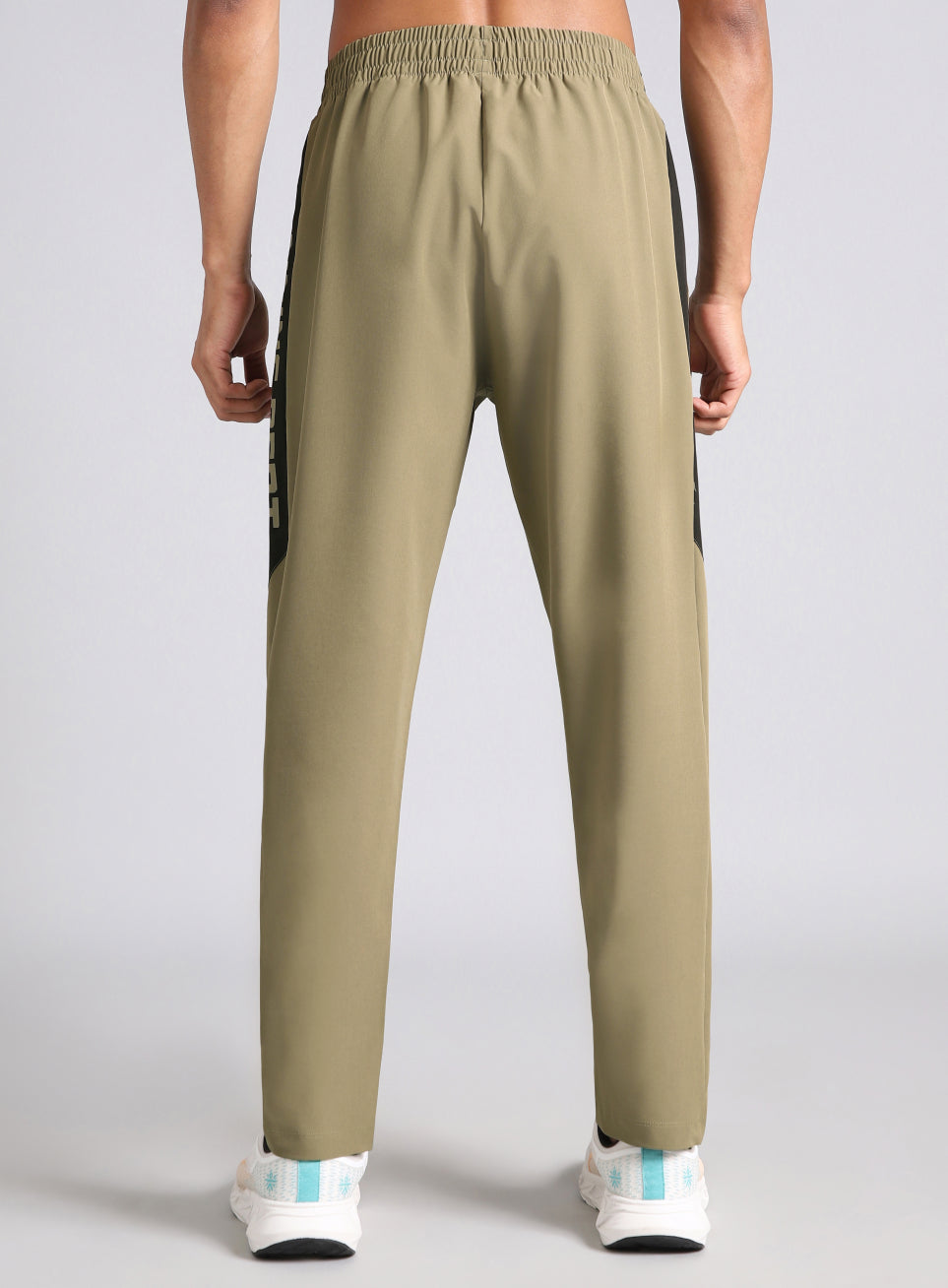 Men's Beige Training Department Trackpants