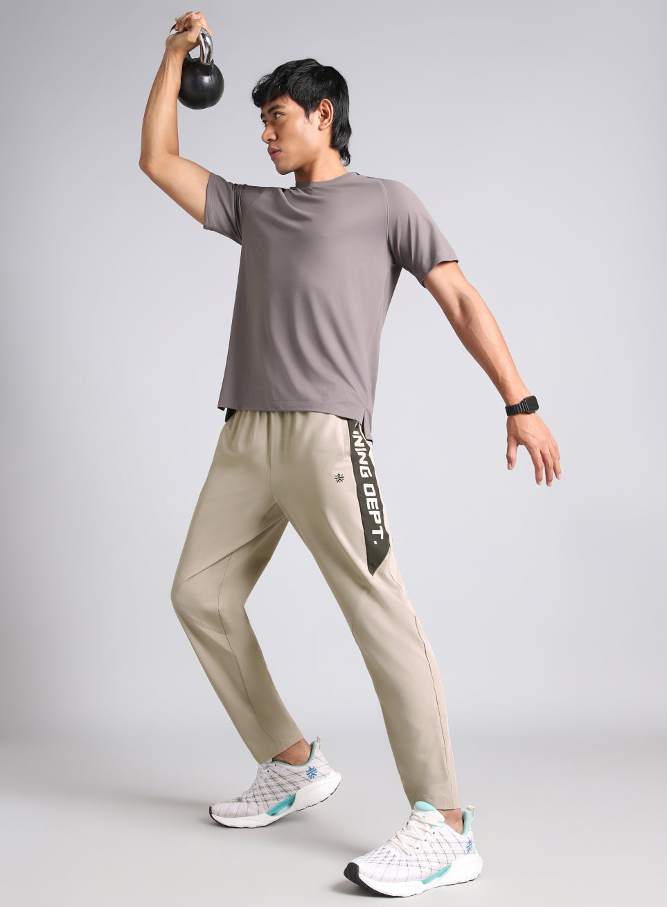 Men's Grey Training Department Trackpants