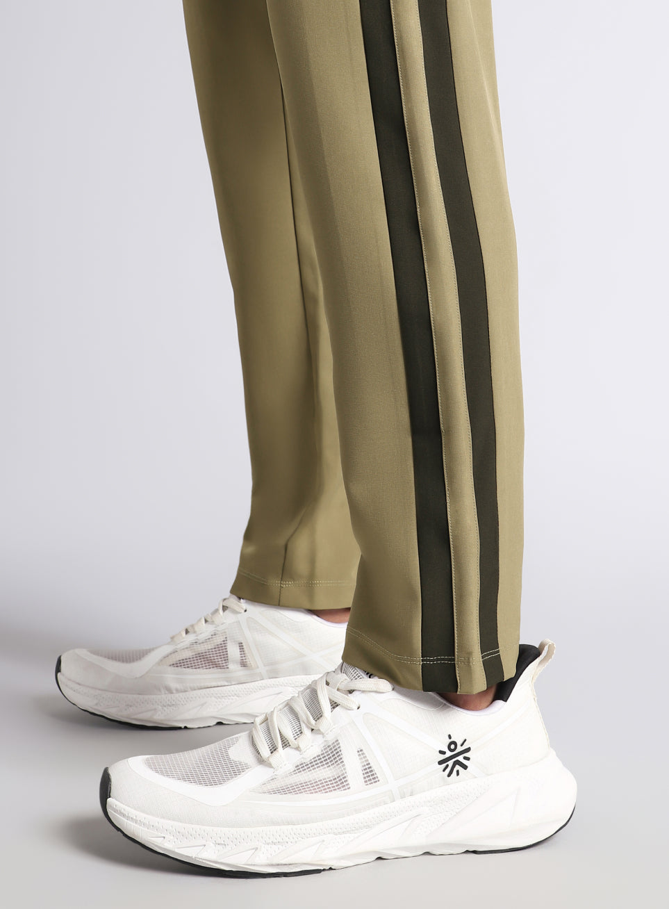 Men's Beige Sporty Training Trackpants