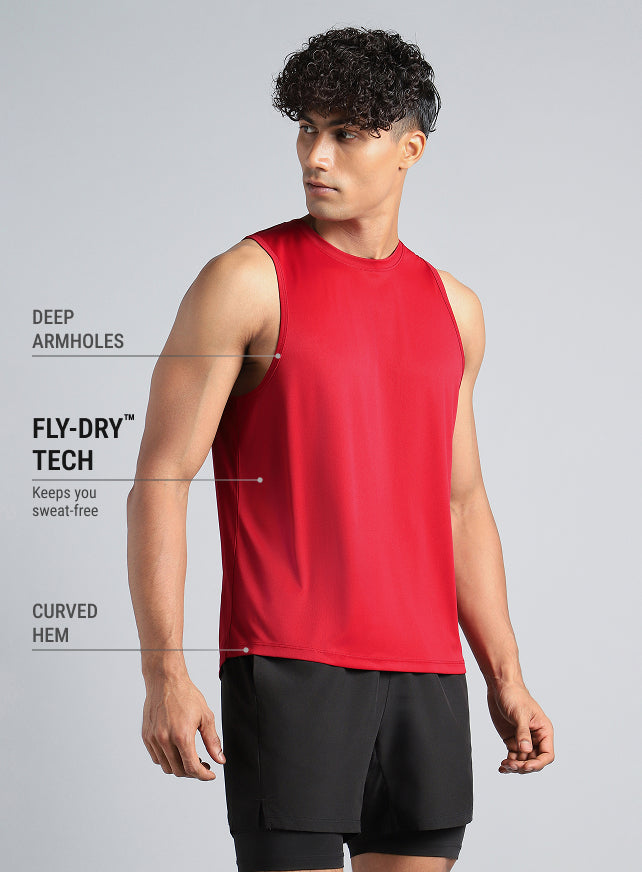 Men's Running Essential Pack of 2 Tanks