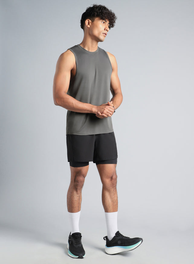 Men's Running Essential Pack of 2 Tanks