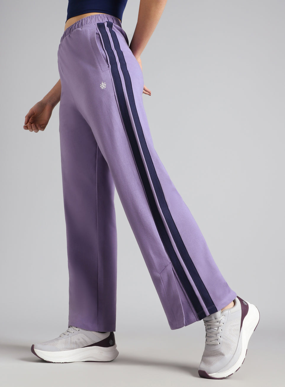 Women's Purple Dance Flow Trackpants