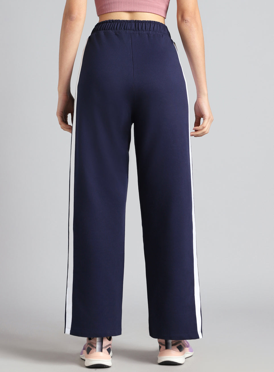 Women's Blue Dance Flow Trackpants