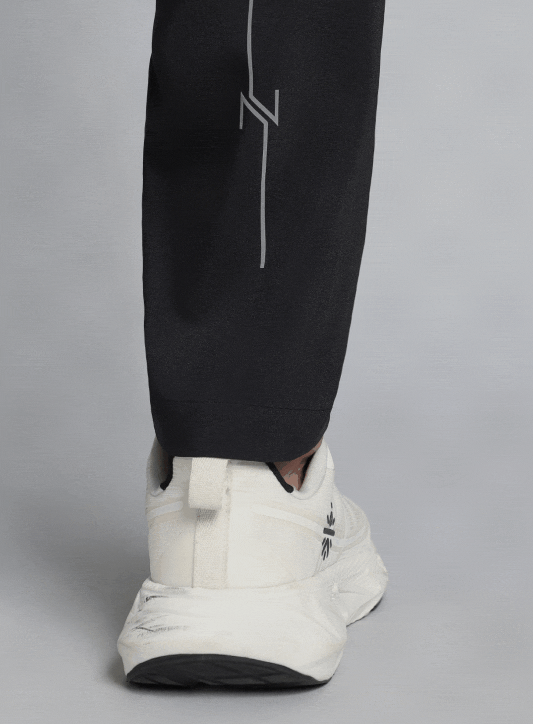 Men's Black Pacer Running Trackpants