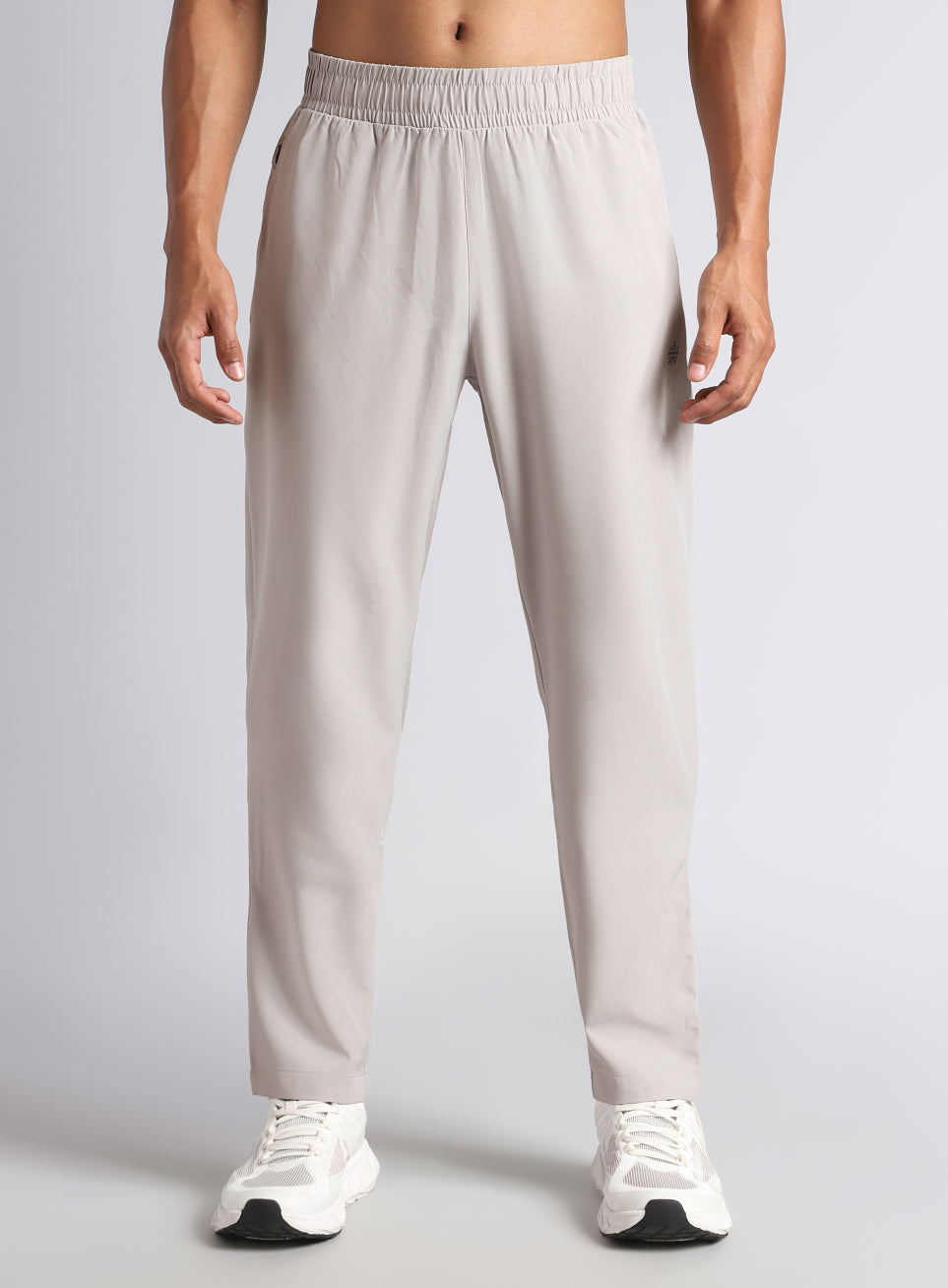 Men's Grey Impact Running Trackpants