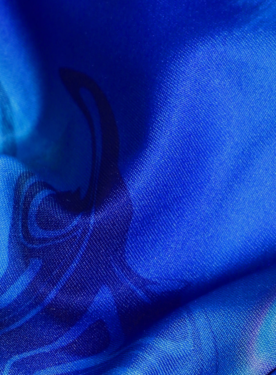 Women's Blue Printed High Impact Training Bra